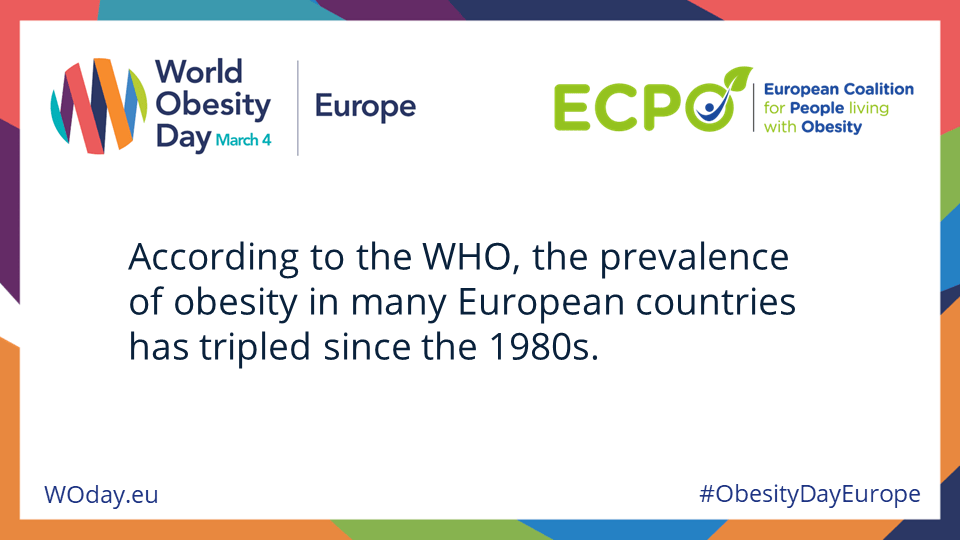 According to the WHO, the prevalence of obesity in many European countries has tripled since the 1980s.