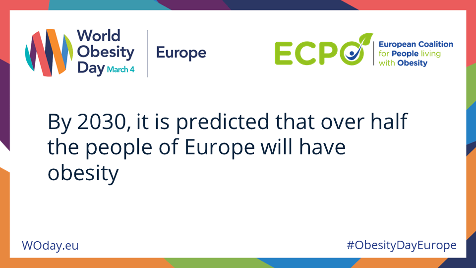 By 2030, it is predicted that over half the people of Europe will have obesity