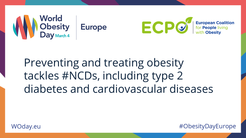 Preventing and treating obesity tackles #NCDs, including type 2 diabetes and cardiovascular diseases