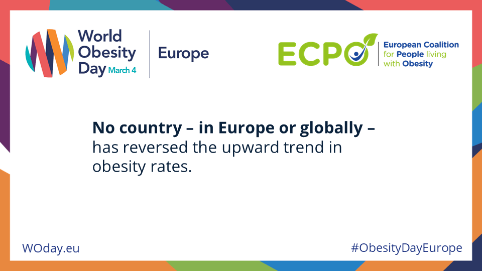 No country - in Europe or globally - has reversed the upward trend in obesity rates.