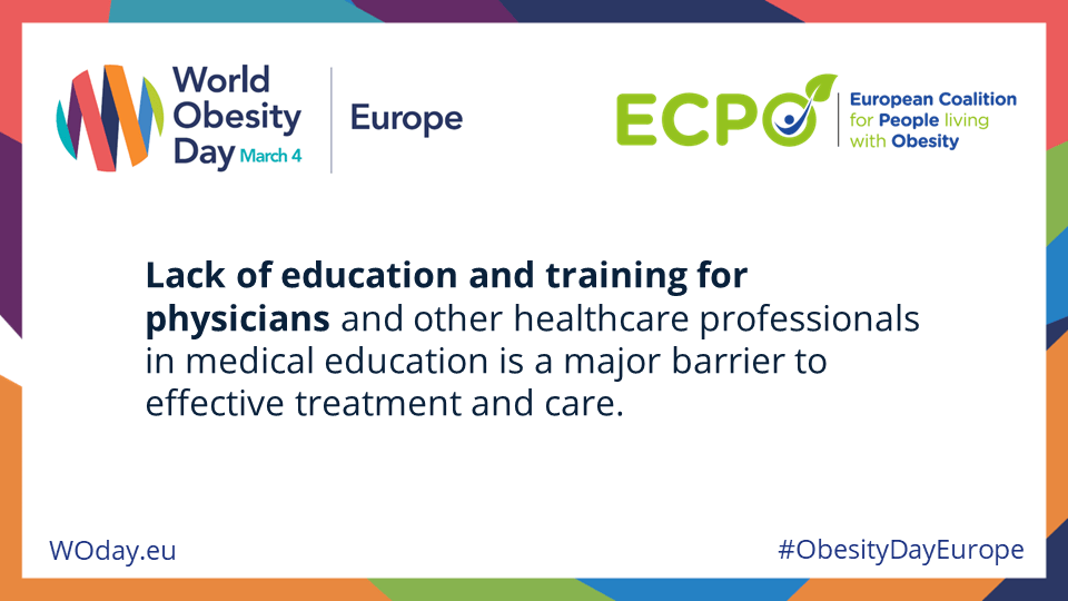 Lack of education and training for physicians and other healthcare professionals in medical education is a major barrier to effective treatment and care.