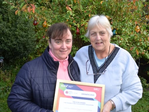 ICPO Award 1 Susie Birney, Maura Murphy