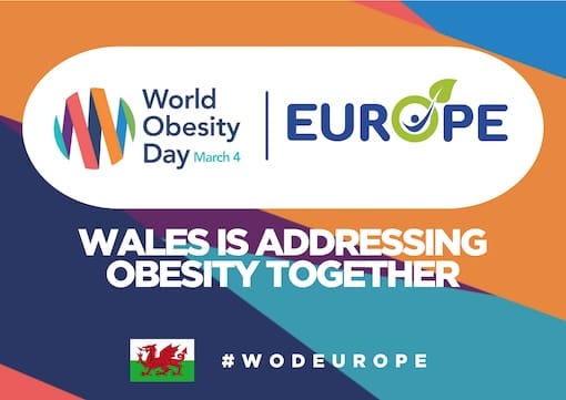 A colorful background with text.