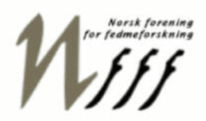 Logo of "Norsk forening for fedmeforskning" with stylized letters "Nfff" in black and gray.